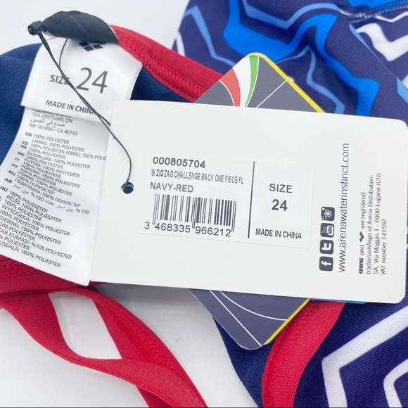 Arena Zig zag Challenge MaxLife one Piece Swimsuit - Picture 8 of 8